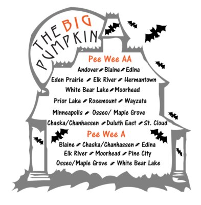 Big Pumpking Back White shirt print